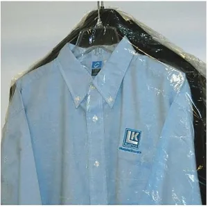 21" X 4" X 54" CLEAR POLY GARMENT BAGS .6Mil Thickness New Dry Cleaning Laundry Suits & Dresses (5)