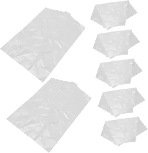 30Pcs Transparent Garment Bags for Closet Storage Clear Dustproof Clothing Covers for Dresses Coats and Uniforms for Travel and Home Use Garment Storage Accessory