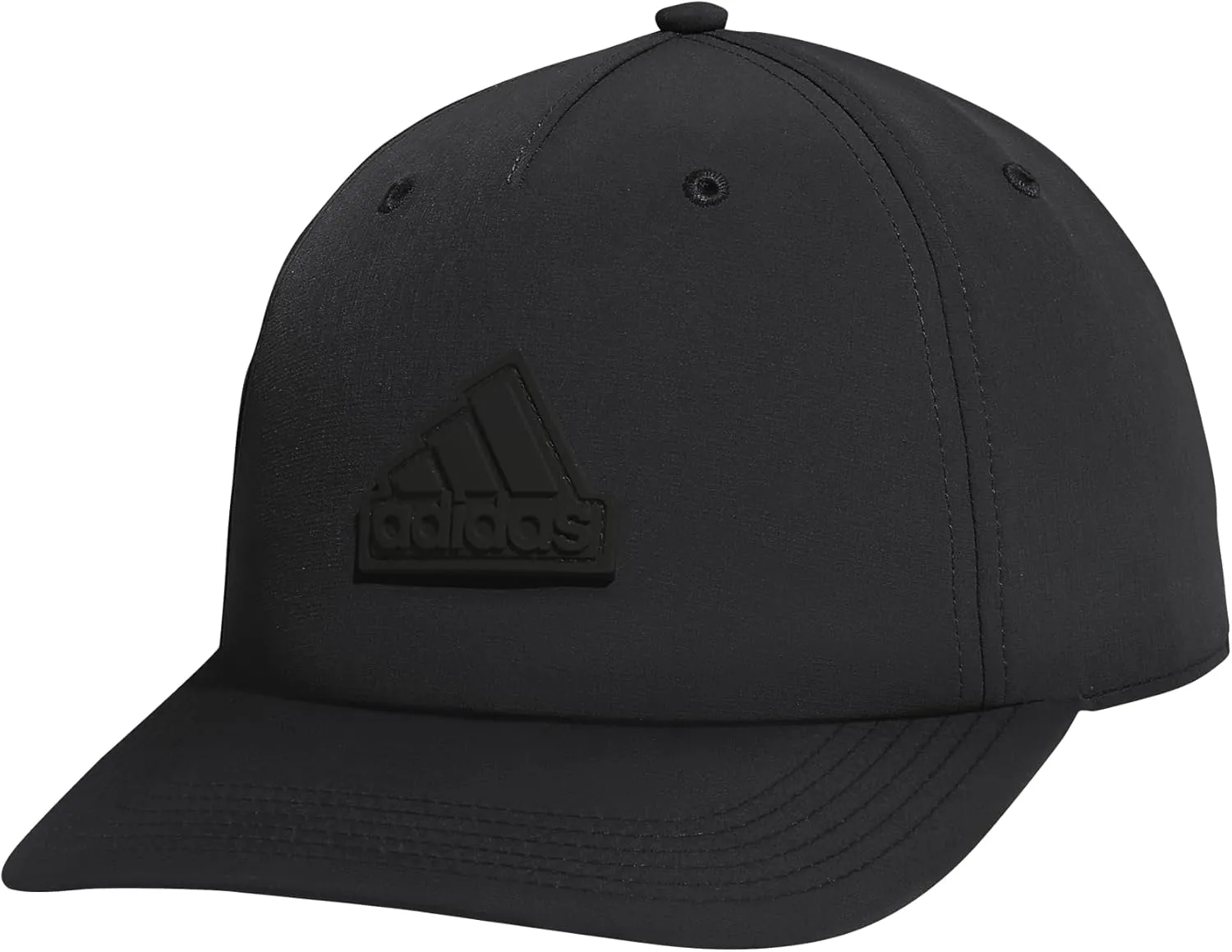 adidas Men's Sport 5-Panel, High Crown Structured Snapback Adjustable Fit Cap
