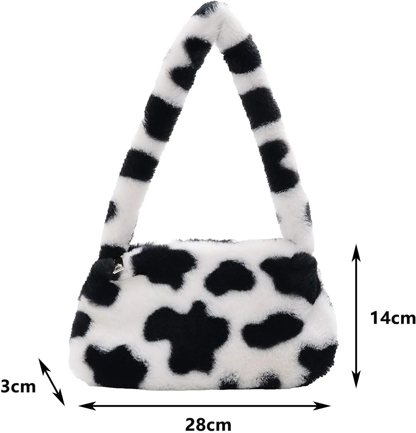 Anti Theft Crossbody Bags for Women Retro Studded Crossbody Bags Small Shoulder Purses Trendy Clutch Saddle Bag(Black)