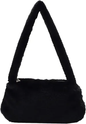 Anti Theft Crossbody Bags for Women Retro Studded Crossbody Bags Small Shoulder Purses Trendy Clutch Saddle Bag(Black)