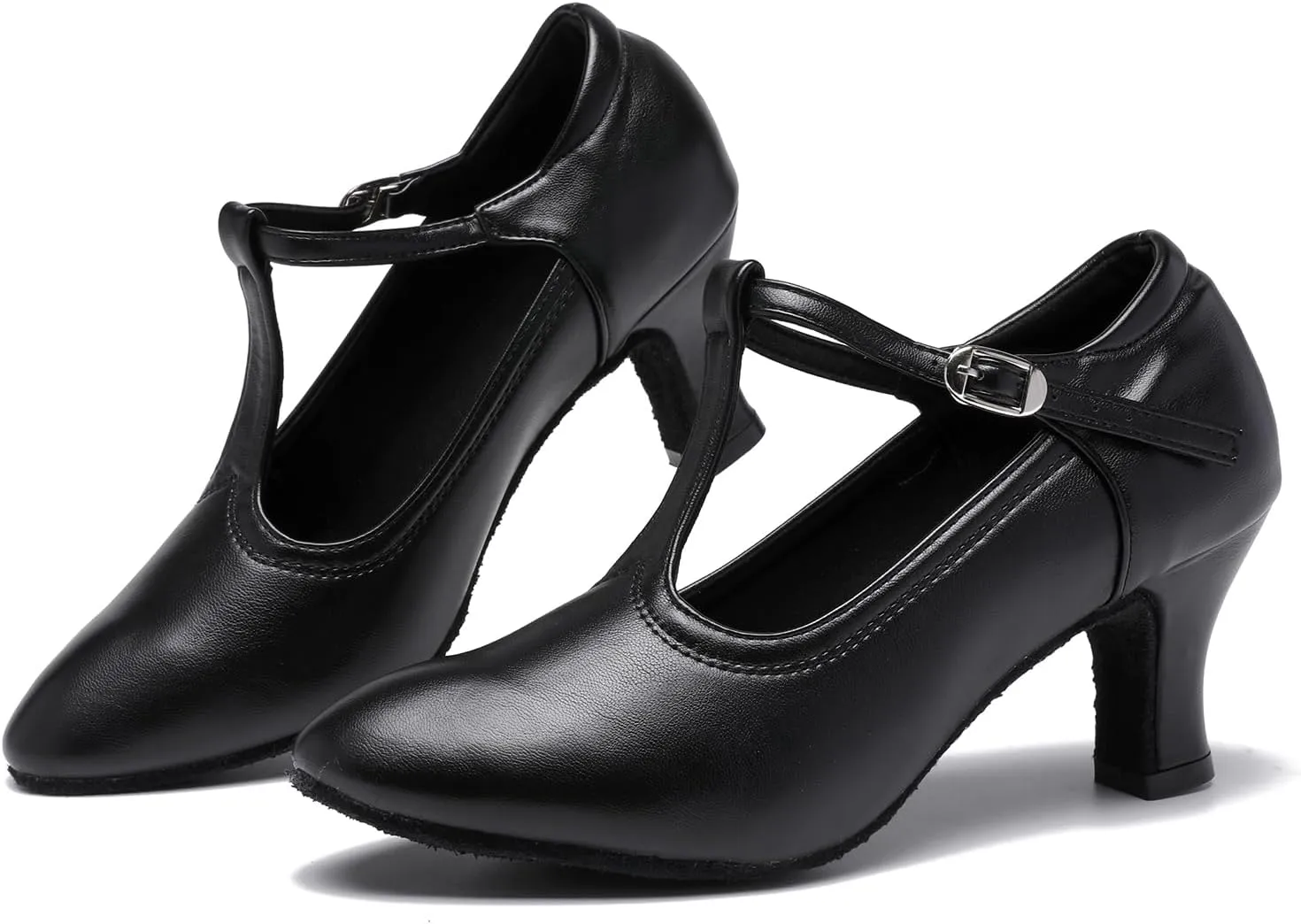 AOQUNFS Women Character Dance Shoes Ballroom Salsa Practice Performance Dancing Shoes,111