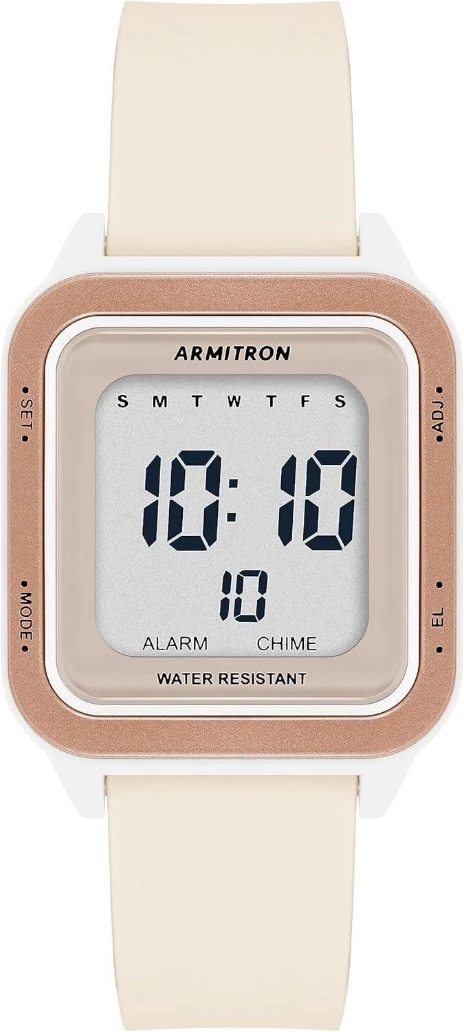 Armitron Sport Women's Digital Silicone Strap Watch, 45/7143