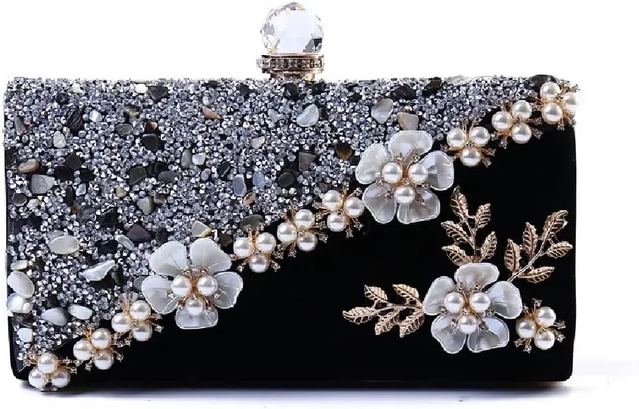Bags Women Vintage Evening Clutch Bags Crystal Ladies Handbag Wedding Evening Shoulder Bags