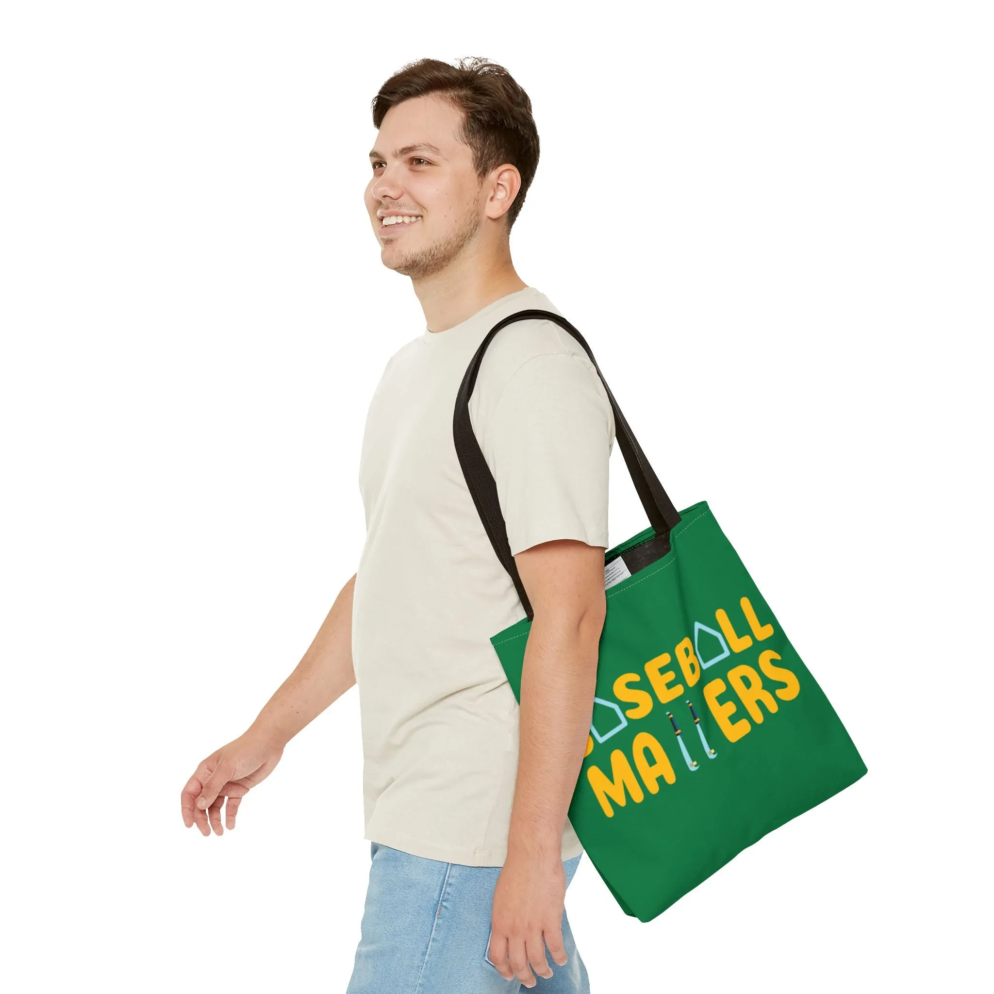 BASEBALL MATTERS - Tote Bag (Green)