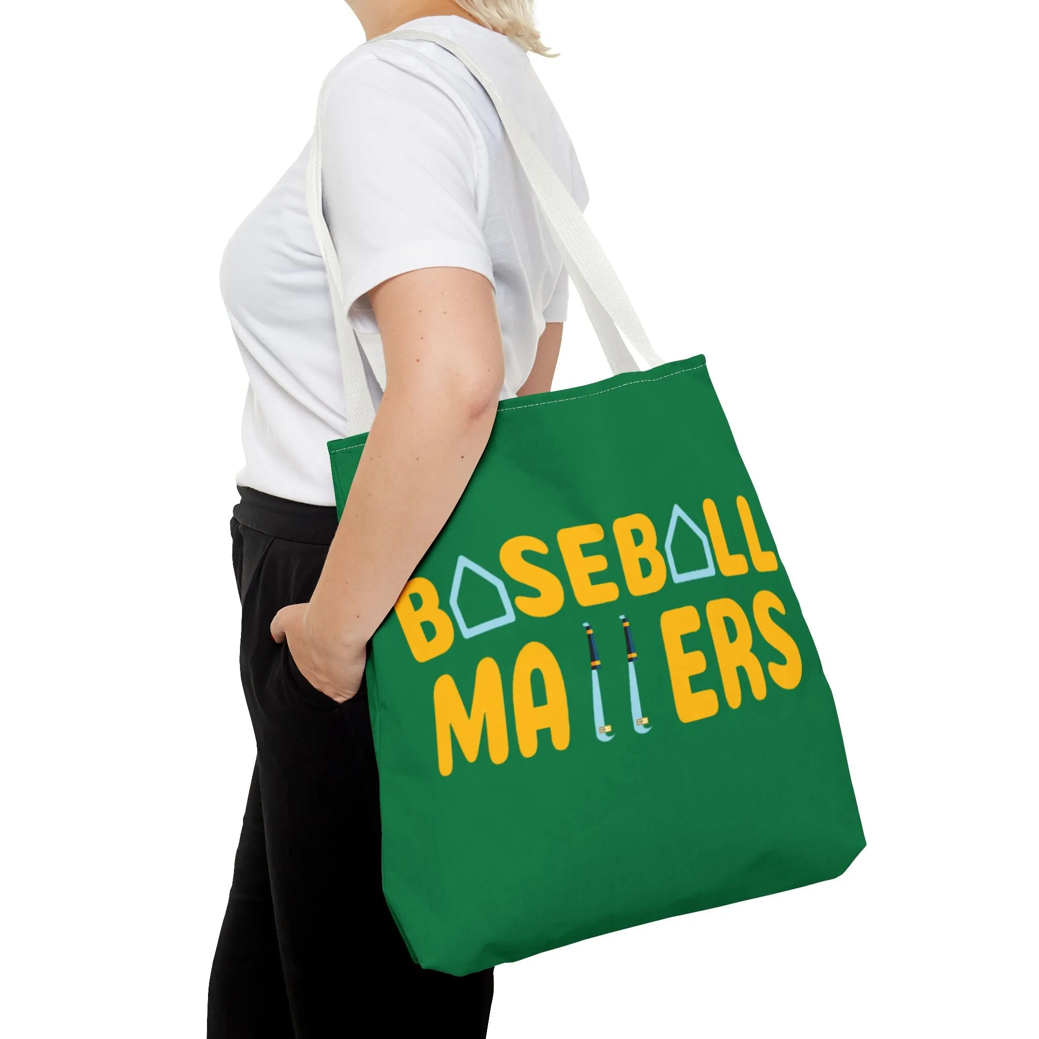 BASEBALL MATTERS - Tote Bag (Green)