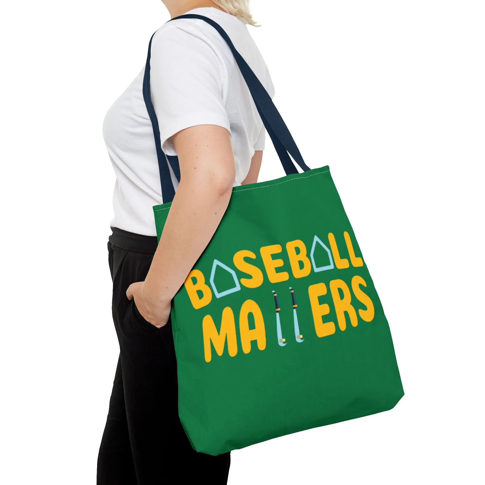 BASEBALL MATTERS - Tote Bag (Green)