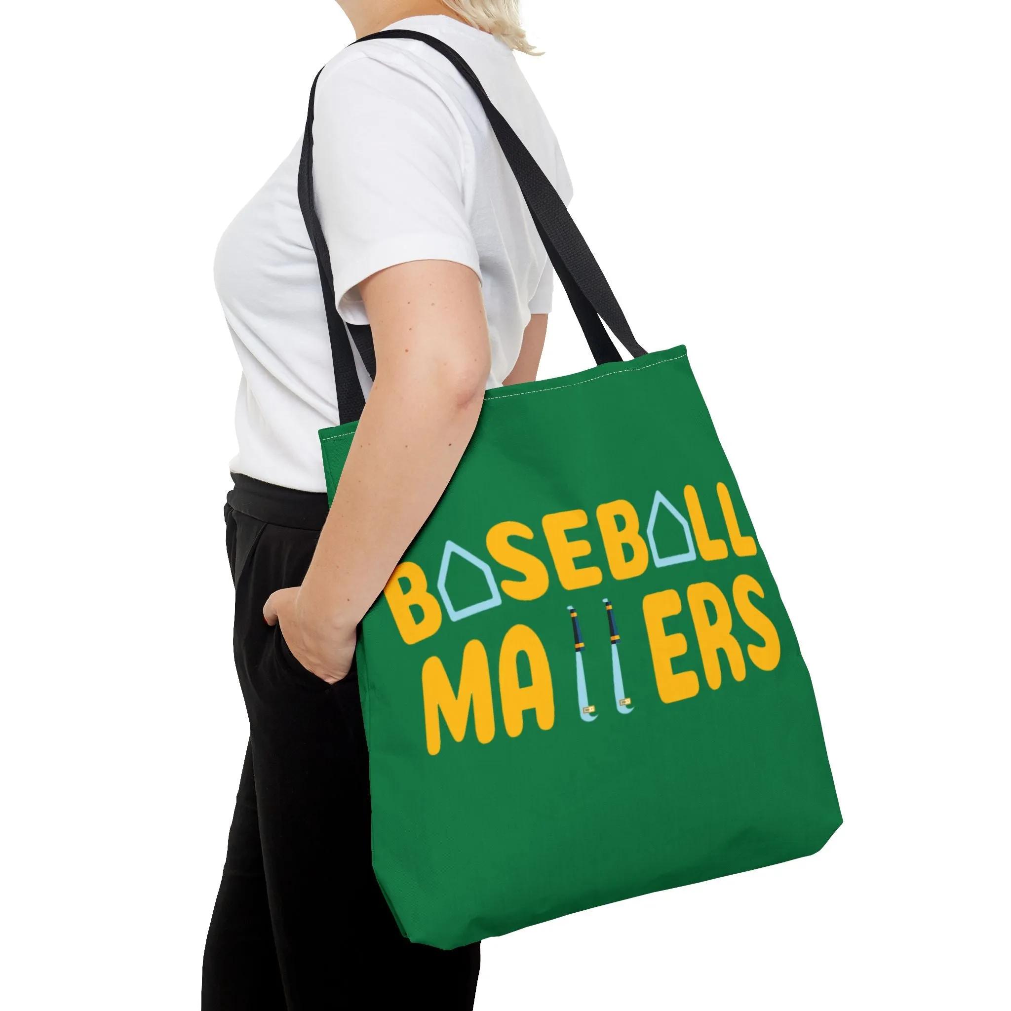 BASEBALL MATTERS - Tote Bag (Green)