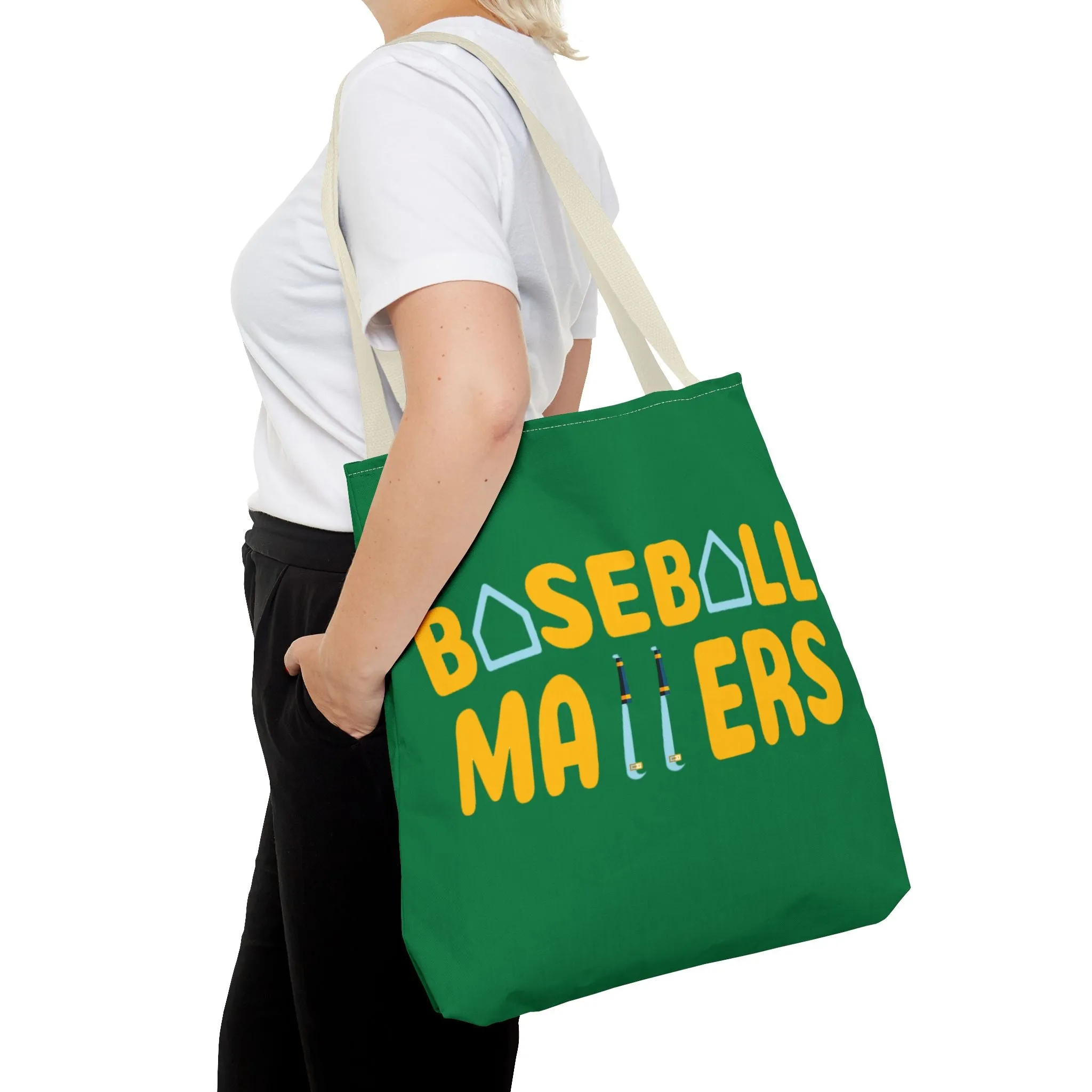 BASEBALL MATTERS - Tote Bag (Green)