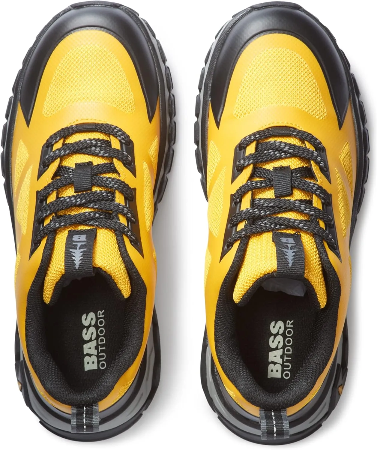 BASS OUTDOOR Women's Peak Seamless Hiking Shoes  Lace-up Trail Sneakers