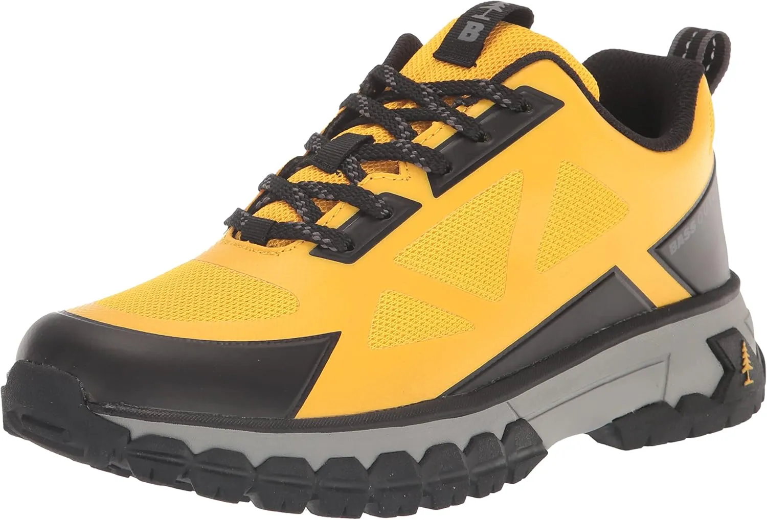 BASS OUTDOOR Women's Peak Seamless Hiking Shoes  Lace-up Trail Sneakers
