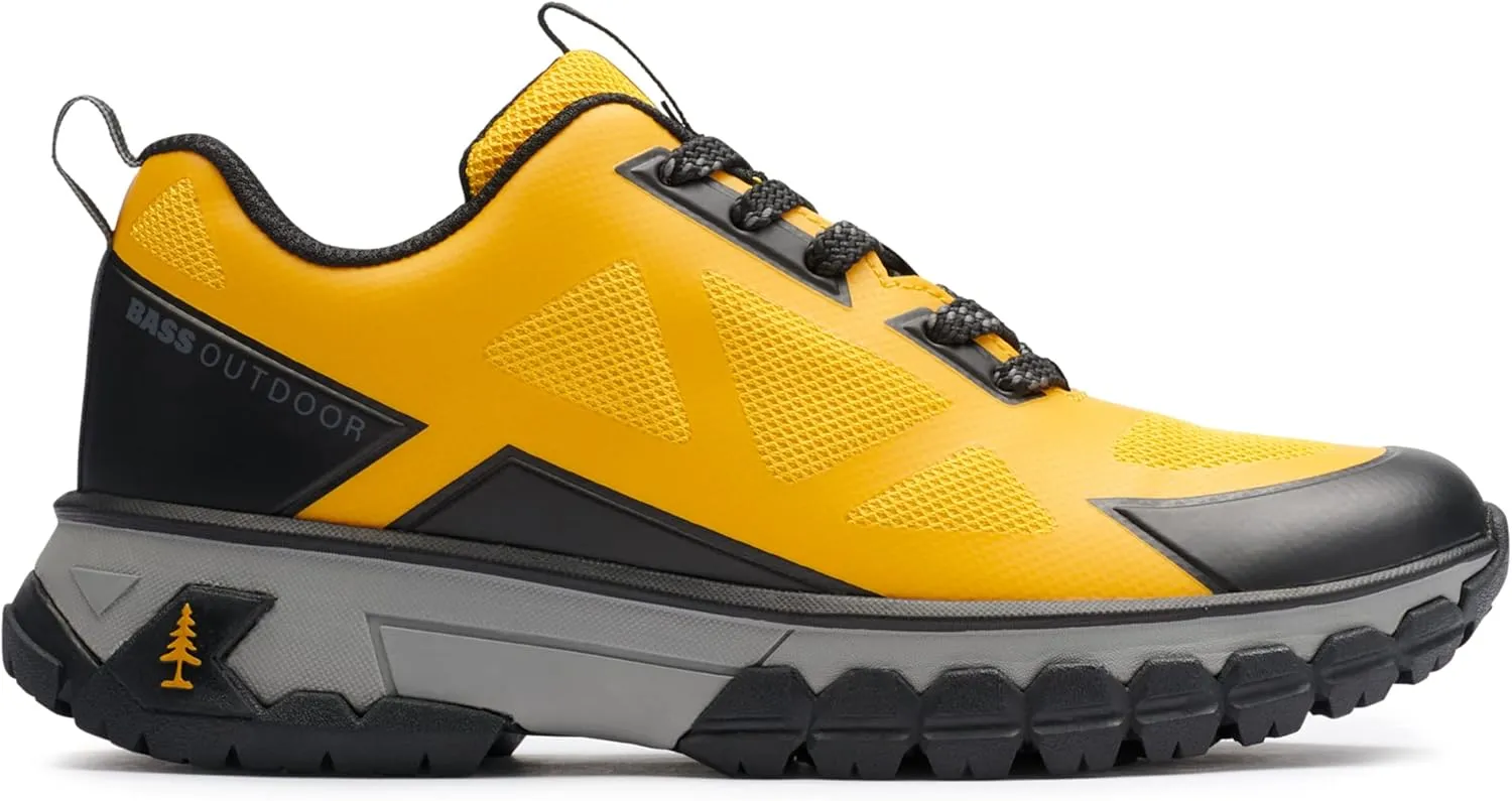 BASS OUTDOOR Women's Peak Seamless Hiking Shoes  Lace-up Trail Sneakers