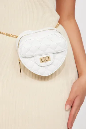 Be Mine Handbag - White