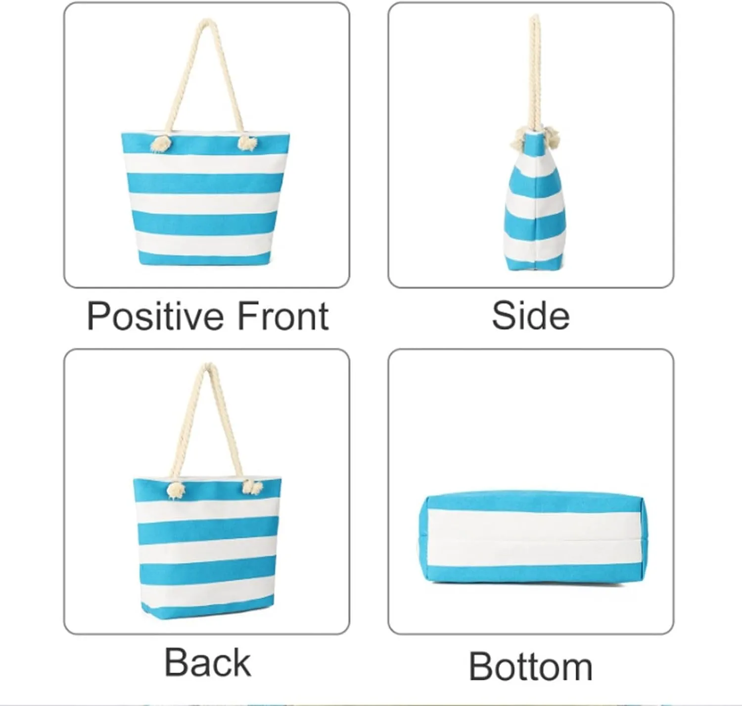 Beach Bag Women Family Beach Bags Bag Zipper Rolling Sewing compatible with Machine Tote with Wheels Bags