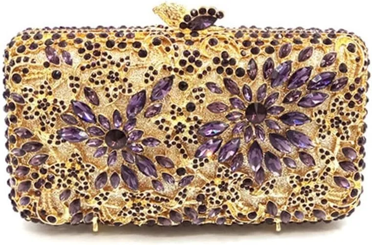 Bridal Wedding Party Purse Women Evening Party Bag Diamonds Crystal Clutches Wallet