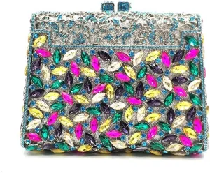 Bridal Wedding Party Purse Women Evening Party Handbag Clutches Elegant Crystal Purses