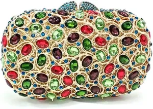 Bridal Wedding Party Purses Purses Women Evening Party Wallet Diamonds Crystal Clutches