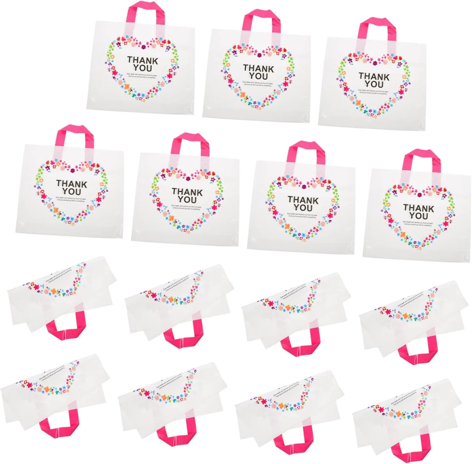 Cabilock Garment Bags Handles Pcs Bulk Tote Bags for Storage Packing Holders Household