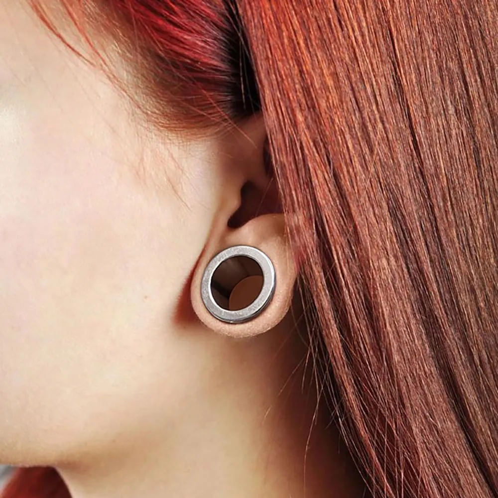 Casvort Unique 0.5mm Increments 00G-1'' Comfy Pain-free Single Flared Dead Stretching Plugs, Hypoallergenic Stretch Friendly Body Piercing Tapers, Pierced Ear Lobe Stretching Kits.