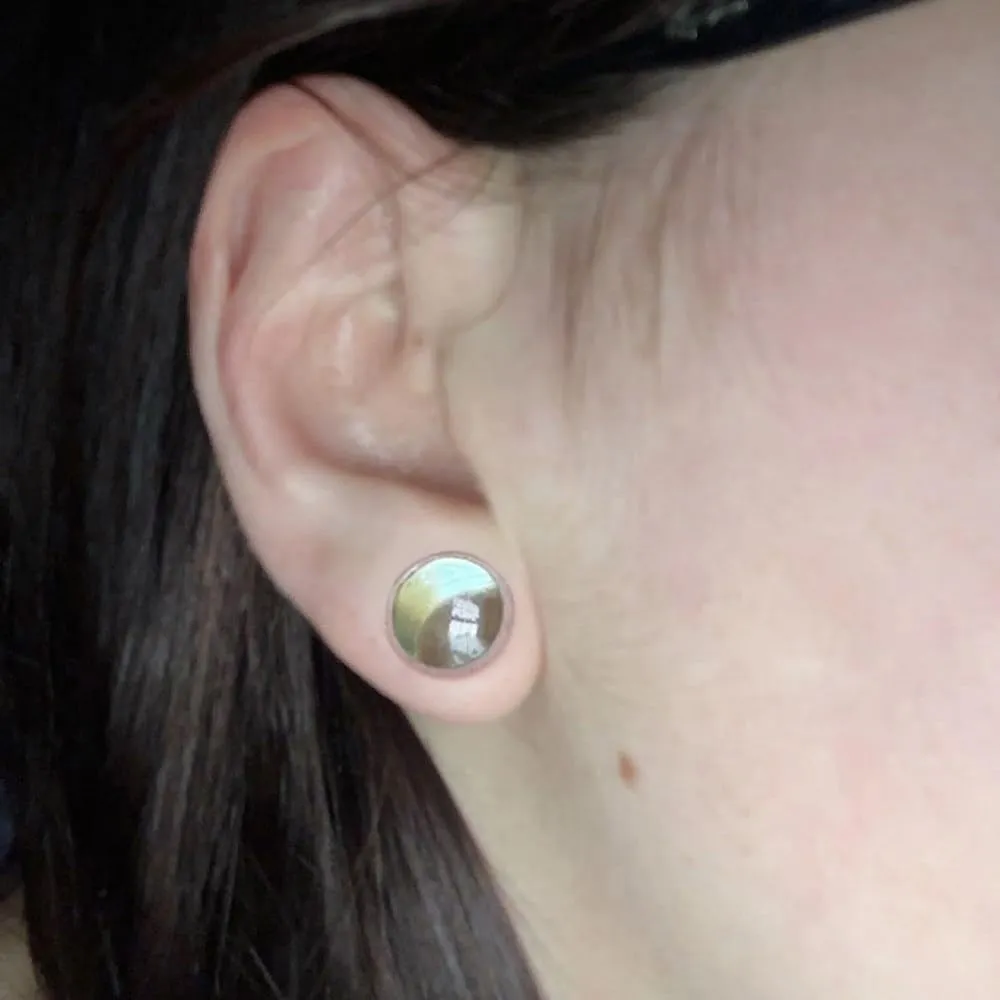 Casvort Unique 0.5mm Increments 14G-00g Comfy Pain-free Single Flare Glass Dead Stretching Plugs, Hypoallergenic Body Piercing Tapers, Pierced Ear Lobe Stretching Kits.