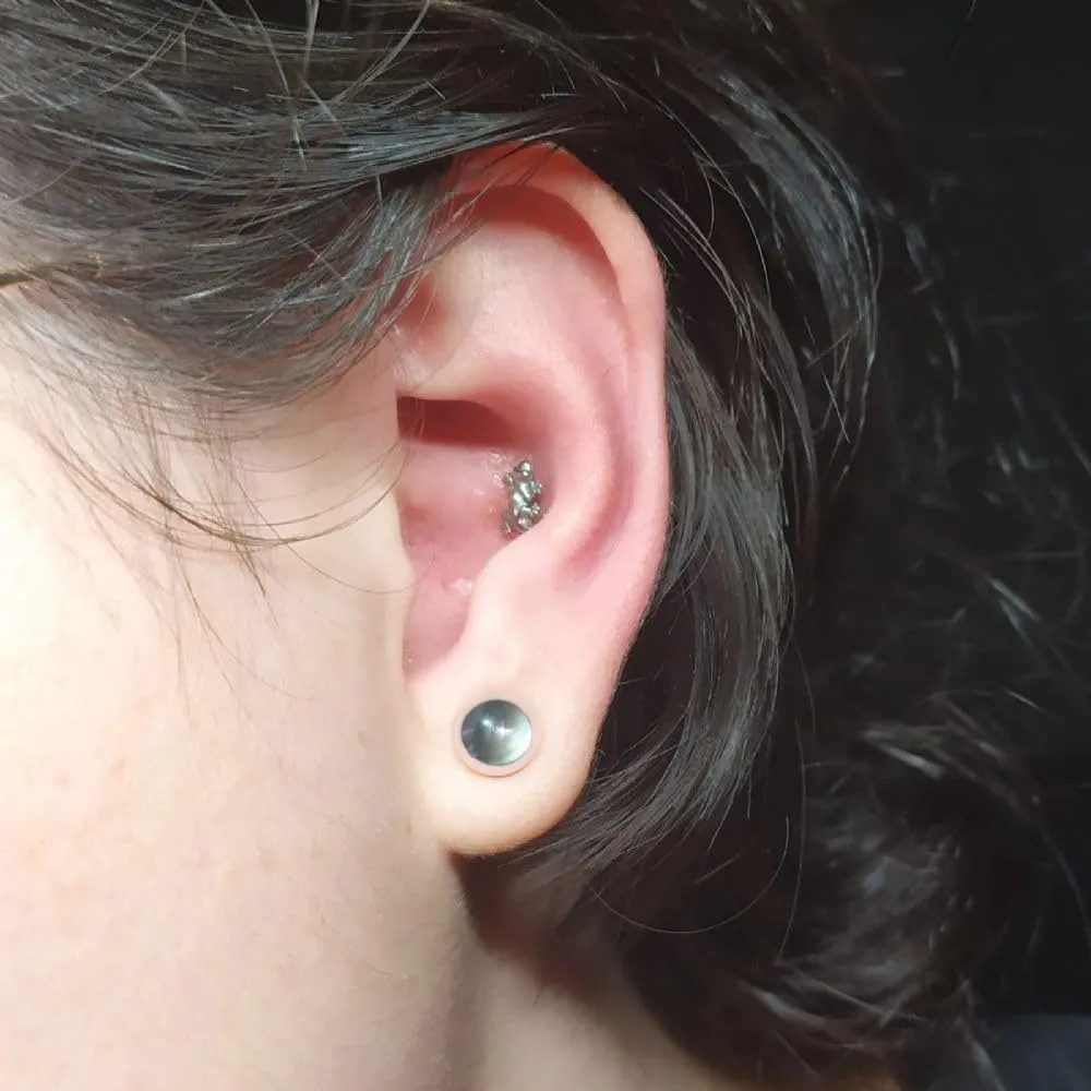 Casvort Unique 0.5mm Increments 14G-00g Comfy Pain-free Single Flare Glass Dead Stretching Plugs, Hypoallergenic Body Piercing Tapers, Pierced Ear Lobe Stretching Kits.