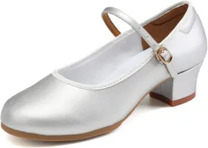 Character Shoes for Women Dance Shoes Low Heel Salsa Ballroom Tango Latin Flamenco Performance with Arch Support Dance Heels