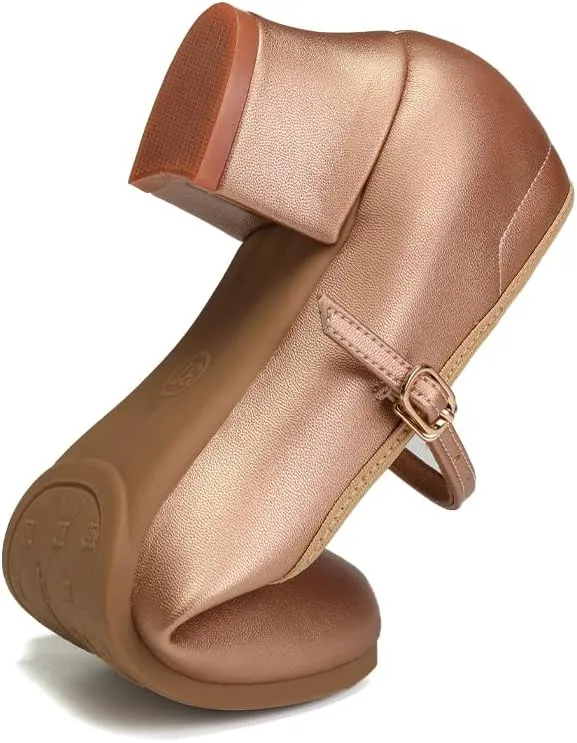 Character Shoes for Women Dance Shoes Low Heel Salsa Ballroom Tango Latin Flamenco Performance with Arch Support Dance Heels