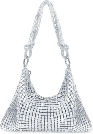 Clutch Purse for Women,Sparkly Rhinestone Evening Bag Wedding & Party Accessories,Handbag Fits Phone,Wallet & Lipstick