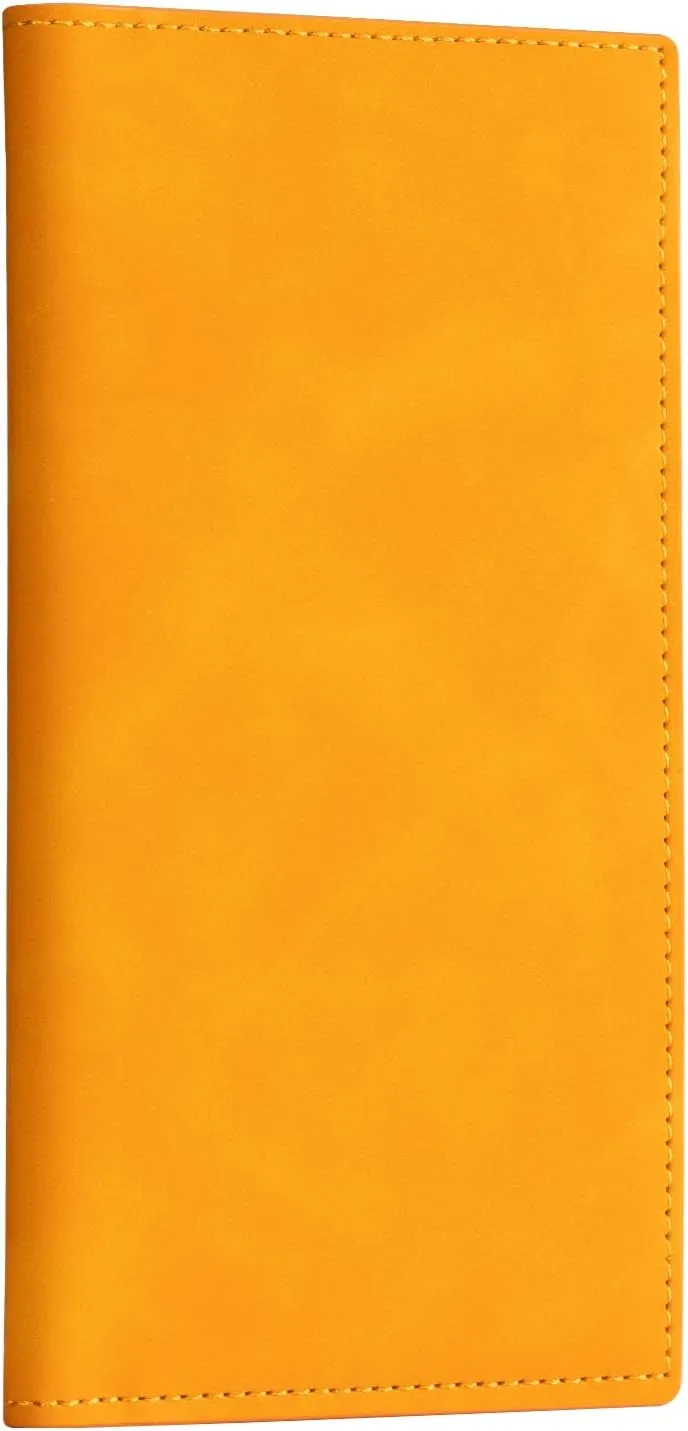 CoBak Premium Leather Checkbook Cover - RFID Blocking, Classic Design, Slim & Durable - Perfect for Personal & Business Checks