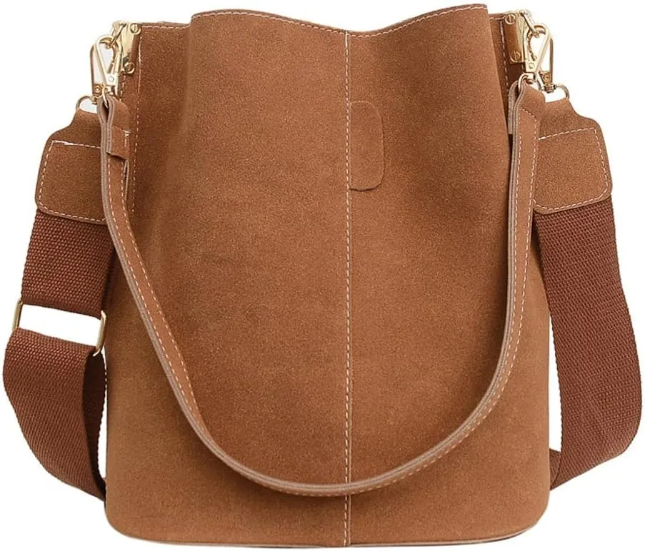 Crossbody Bags for Women PU Leather Tote Bag Shoulder Purse Velvet Retro Satchel Hobo Handbags 2024