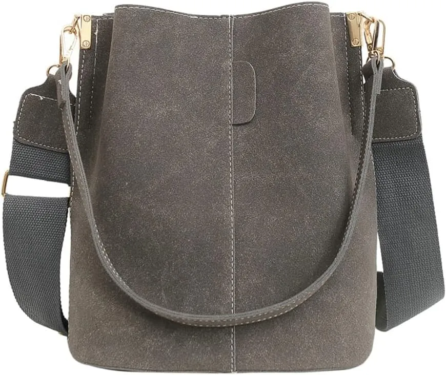 Crossbody Bags for Women PU Leather Tote Bag Shoulder Purse Velvet Retro Satchel Hobo Handbags 2024