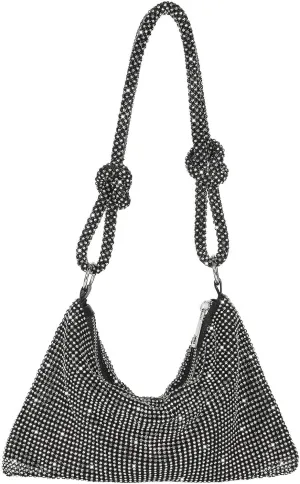 Crystal Handbags Rhinestone Evening Clutches Womens Dinner Bags Bling Ladies Purses