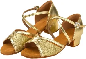 Dancing Shoes for Woman Latin Dance Shoes Girls Women Tango Low Heels Dance Ladies Jazz Dance Shoes(Purple,37)