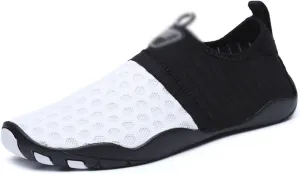 DHAEY Weight Lifting Squat Deadlift Shoes Lightweight Breathable Soft Bottom Non Slip Comfortable Unisex Adult Yoga Fitness Shoes (Color : White, Size : 13.5 Women/12 Men)
