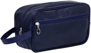 Didiseaon Toiletry Bags for Travel Toiletry Organizer Kit Men's Travel Bag Large Capacity Smooth Compressible Washable Dark