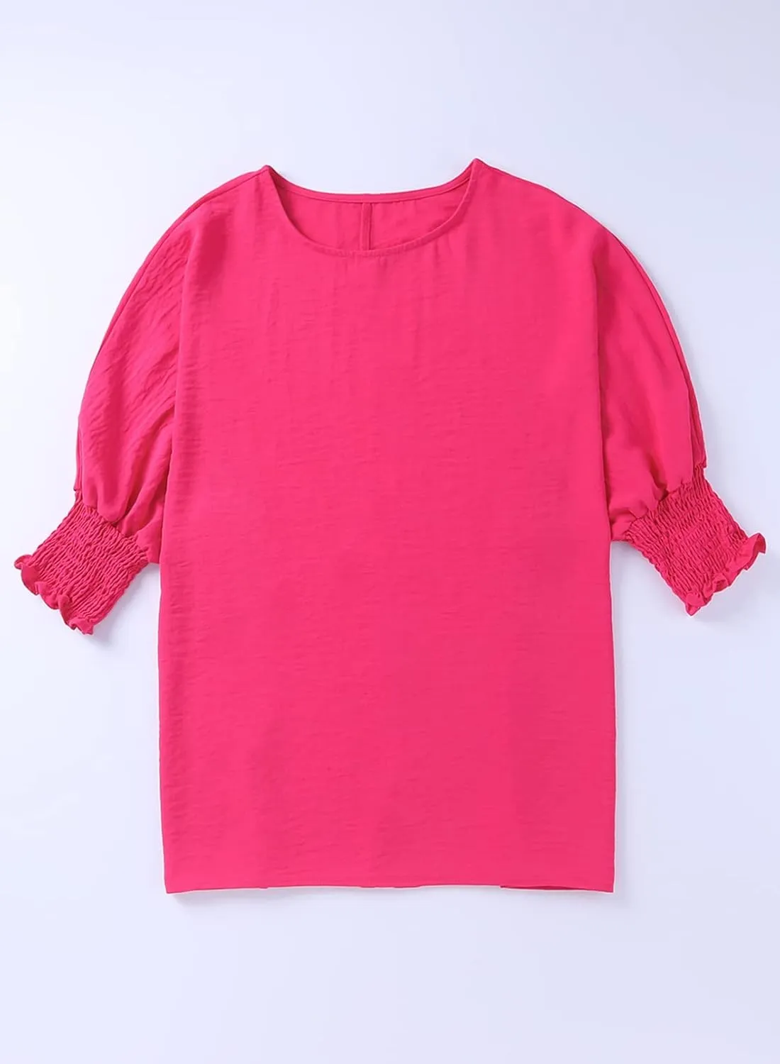 Dokotoo Womens Tops Dressy Casual Business Casual Blouses 3/4 Sleeve Shirts Summer Fashion Outfits Clothes 2025