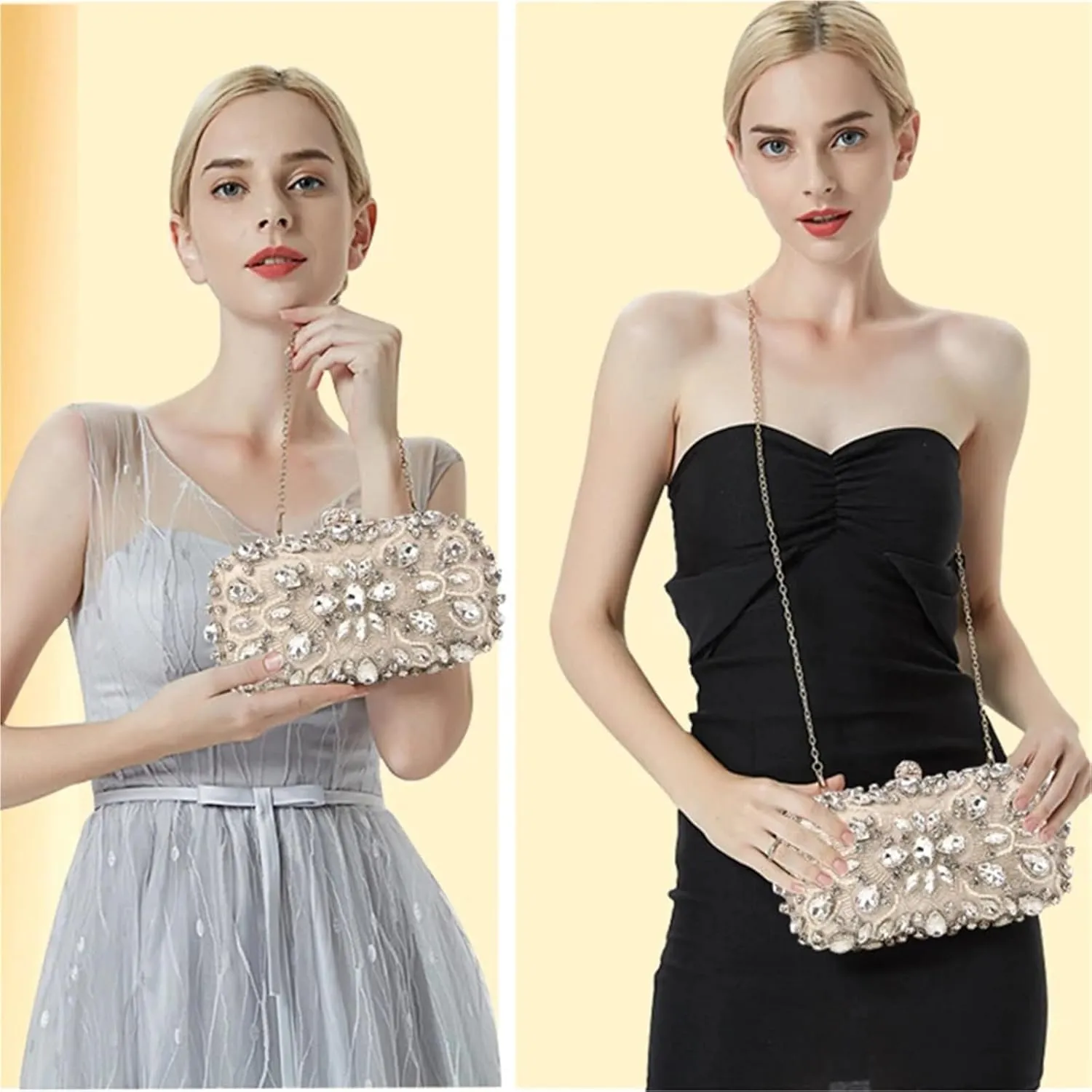 Evening Bag Women's Evening Clutch Bag Party Purse Wedding Clutches For Bridal
