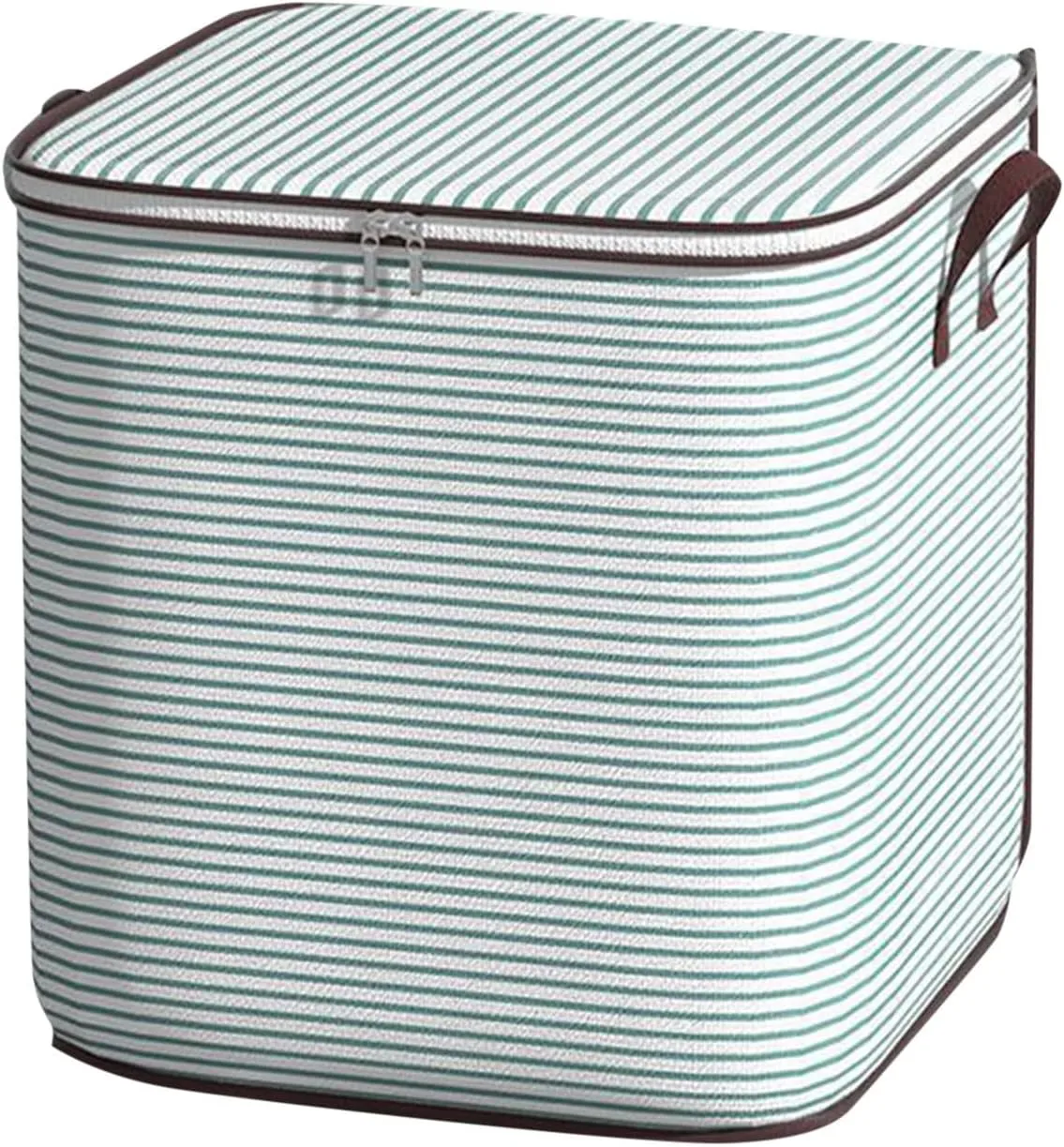 Foldable Closet Organizers and Storage with Sturdy Handle & Zipper Moving Bags Under Bed Storage Containers Clothing Storage Organizer Large Storage Bags for Blankets, Closet, Bedding, Comforter