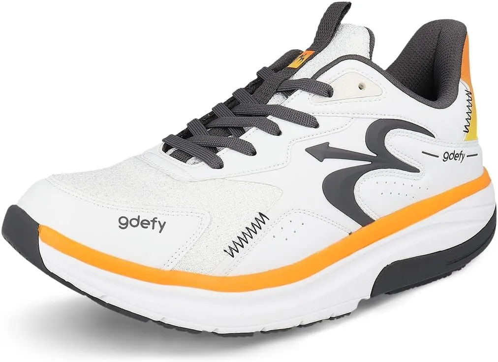 G-DEFY Energiya Mens Cross Trainer Shoe | Heel Support | VersoShock Technology for Pain Associated with Prolonged Standing or Walking | Arch Support | Diabetic Shoes | Wide Shoes | Free Orthotic
