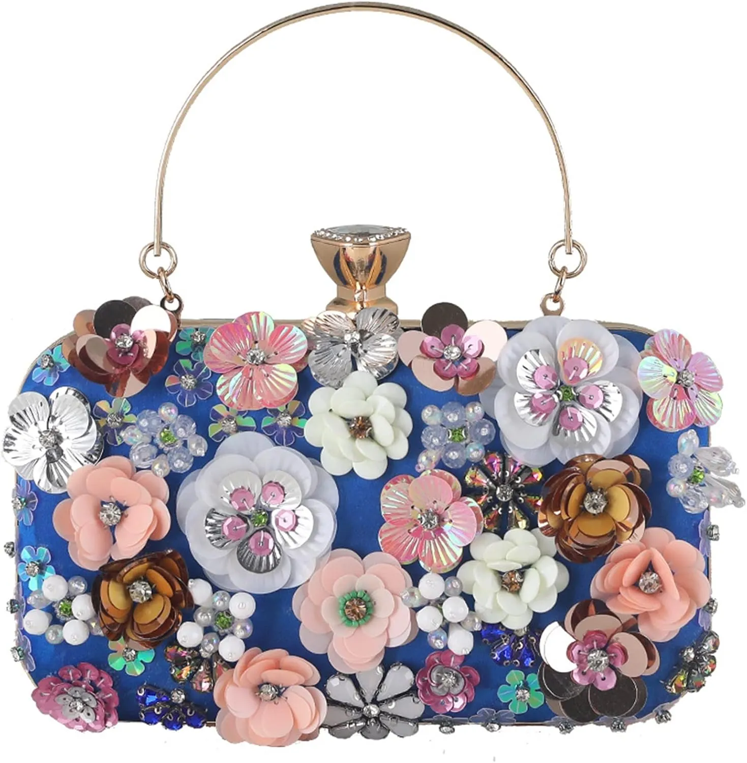GIBZ Womens Clutches Evening Handbag Clutch Bag for Party Wedding Banquet