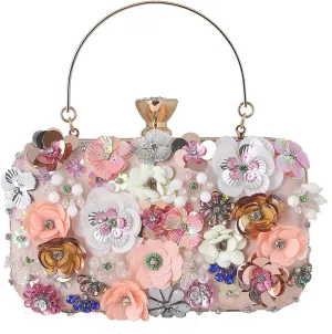 GIBZ Womens Clutches Evening Handbag Clutch Bag for Party Wedding Banquet