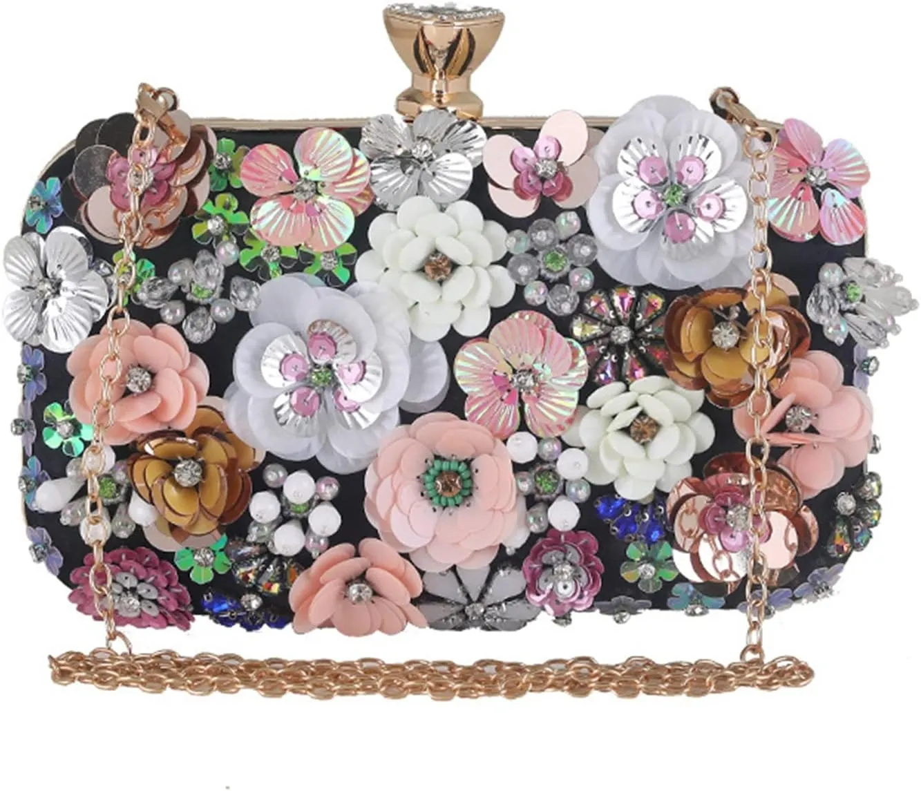 GIBZ Womens Clutches Evening Handbag Clutch Bag for Party Wedding Banquet