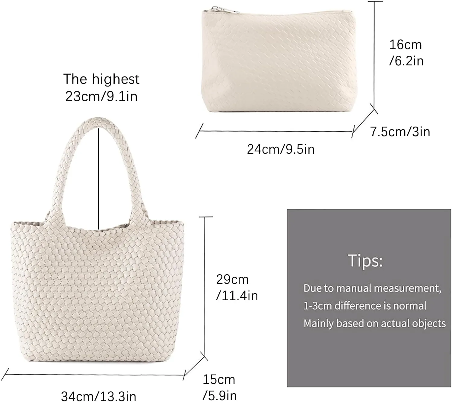 Hand Woven Bag Tote BagS For Women Top Handle Shoulder Vegan Leather Large Travel Beach Hobo Handbag