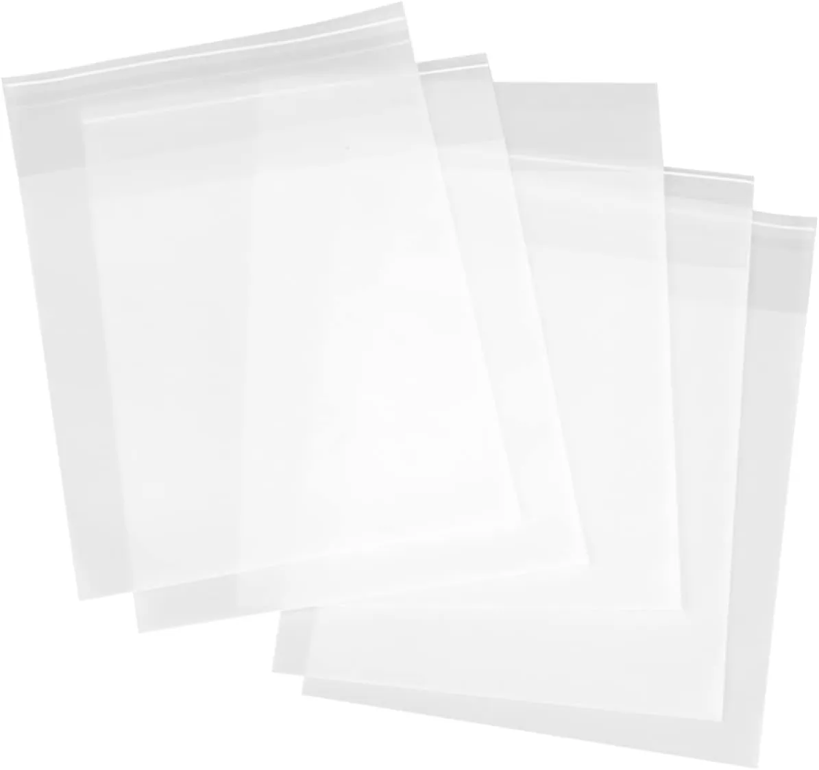 Heavy Duty Zipper Sealed Storage Bags 50pcs Plastic Underwear Packaging Bag Travel