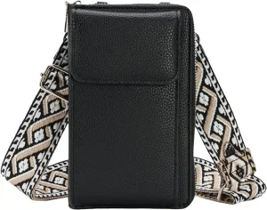 Japanese New Crossbody Bag With Small Design For Women's Shoulder Bag Trendy Phone Bag Mens Bags (Black, One Size) women's fashion handbags