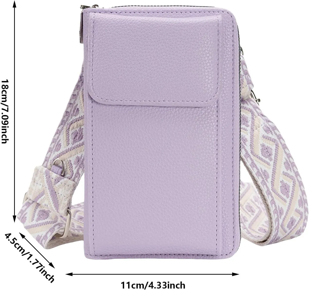Japanese New Crossbody Bag With Small Design For Women's Shoulder Bag Trendy Phone Bag Mens Bags (Black, One Size) women's fashion handbags