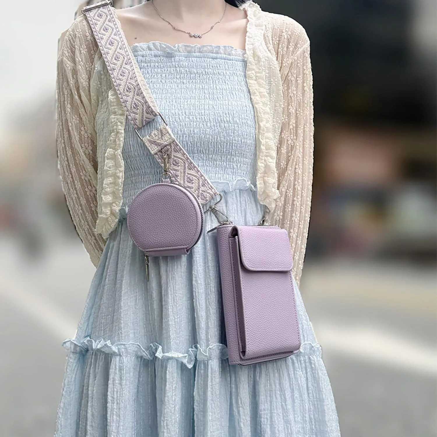 Japanese New Crossbody Bag With Small Design For Women's Shoulder Bag Trendy Phone Bag Mens Bags (Black, One Size) women's fashion handbags
