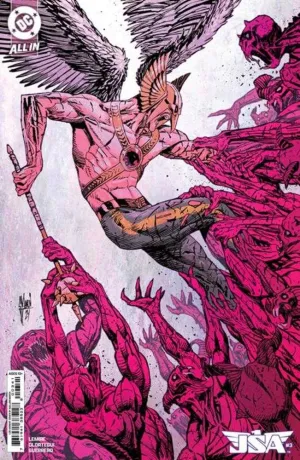 JSA #3 Cover D 1 in 25 Ratio Variant Guillem March Card Stock