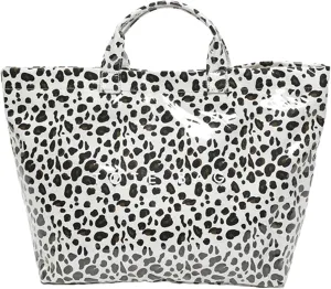 Large Capacity Leopard Print Lazy Wind Bag Fashion Handheld Large Capacity Tote Bag with Pockets And Compartments