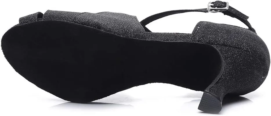 Latin Dance Shoes Ballroom Dance Shoes Women Professional Salsa Practice Performance Dancing Shoes YCL420